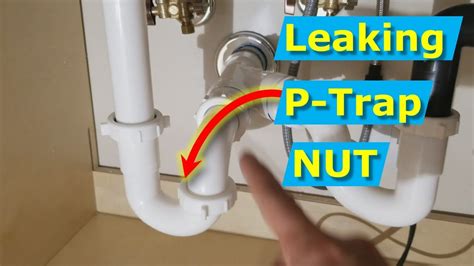 p trap leaking at connection|Easy Ways to Fix a Leaky Sink Trap: 12 Steps (with Pictures)